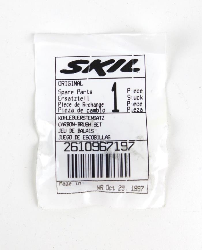 Skil 2610967197 Genuine OEM Carbon Brush Set of 2