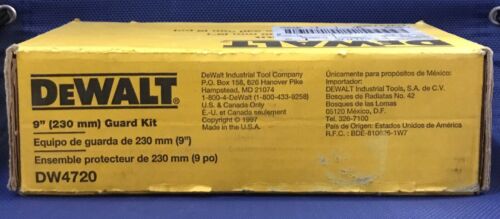 Dewalt 9” Guard Kit DW4720 NEW, FREE SHIPPING