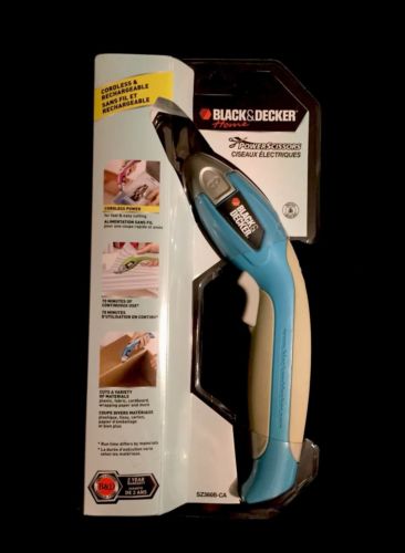 Black & Decker Home PowerScissors Cordless Power Rechargeable Scissors 3.6 Volts