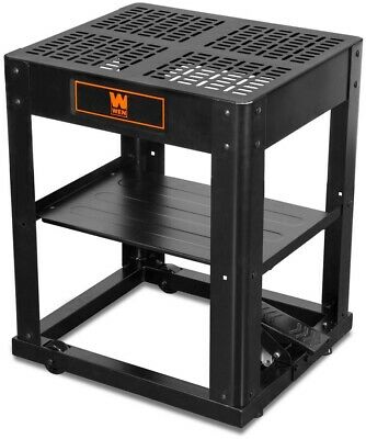 WEN Planer Tool Stand Multi-Purpose Work-Station With Storage Shelf Rolling Base