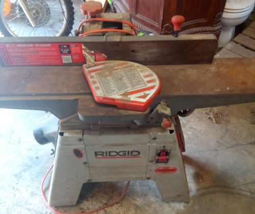 RIDGID Jointer Planer Estate Tool Sale In Great Shape Runs Strong jp06101 A DEAL
