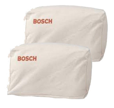 Bosch 2 Pack Of Genuine OEM Replacement Dust Bags # 2605411035-2PK