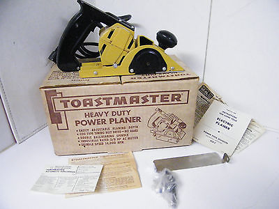 Toastmaster Heavy Duty Power Planer Model 5540