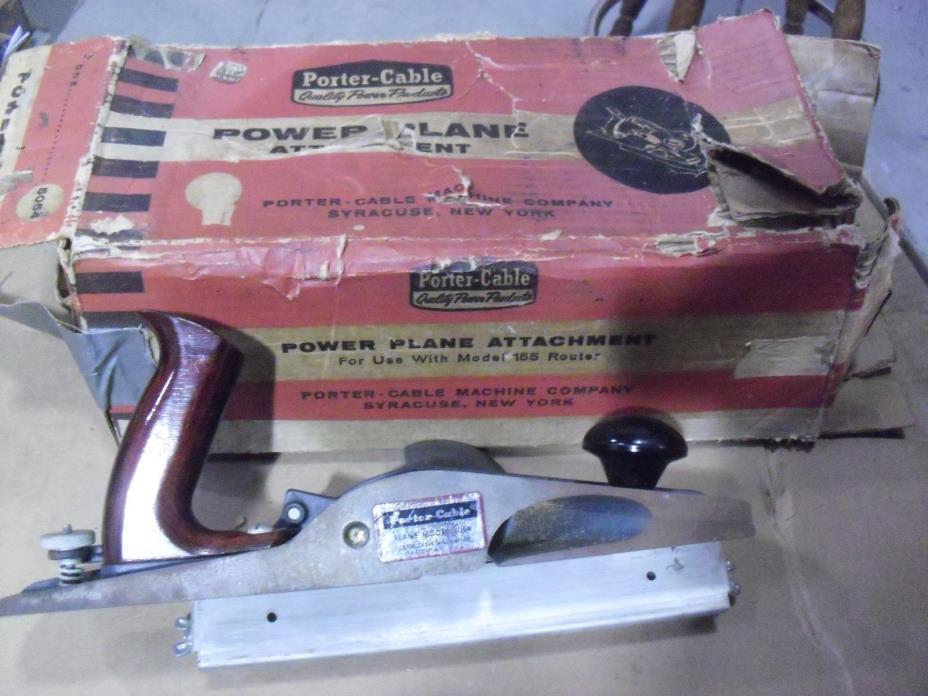 Vintage Porter Cable Power Plane Attachment # 5054 For Model 155 Router