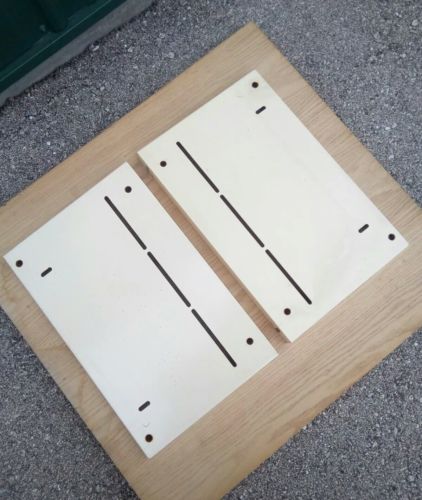 Woodmaster 718 Planer Molder Original Heavy Steel Table Extension Set-Unused