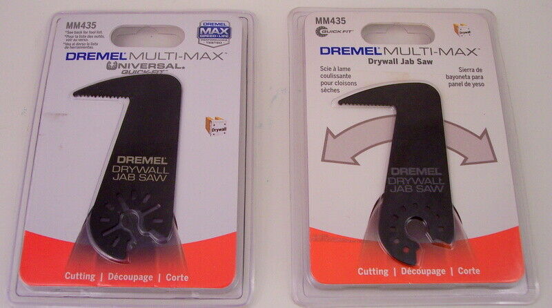 NEW Dremel Multi-Max # MM435 Drywall Jab Saw - 2 Blades!!