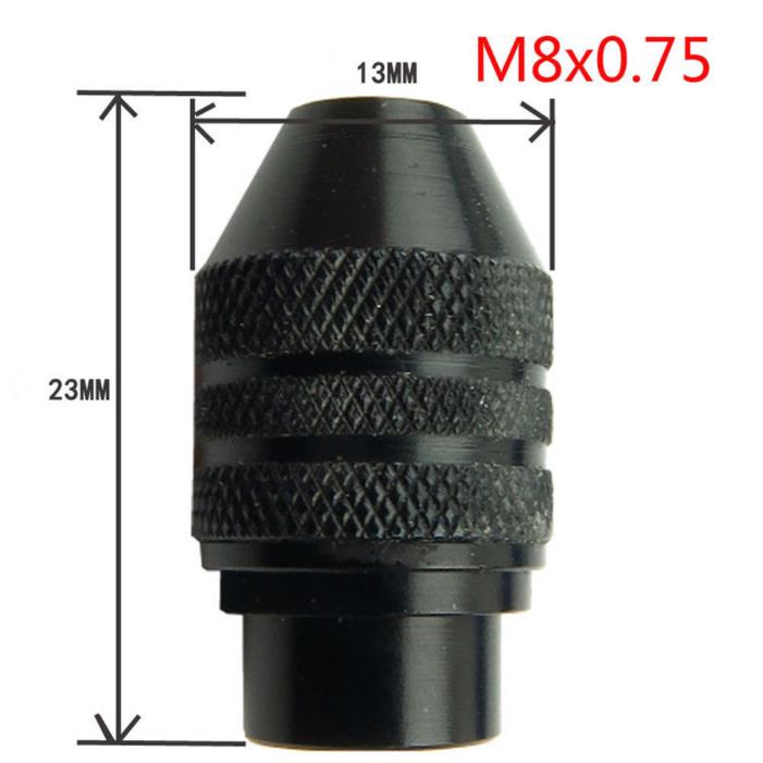 Multi Keyless Mini Drill Chuck For Dremel Grinder Shaft Rotary Accessories  2