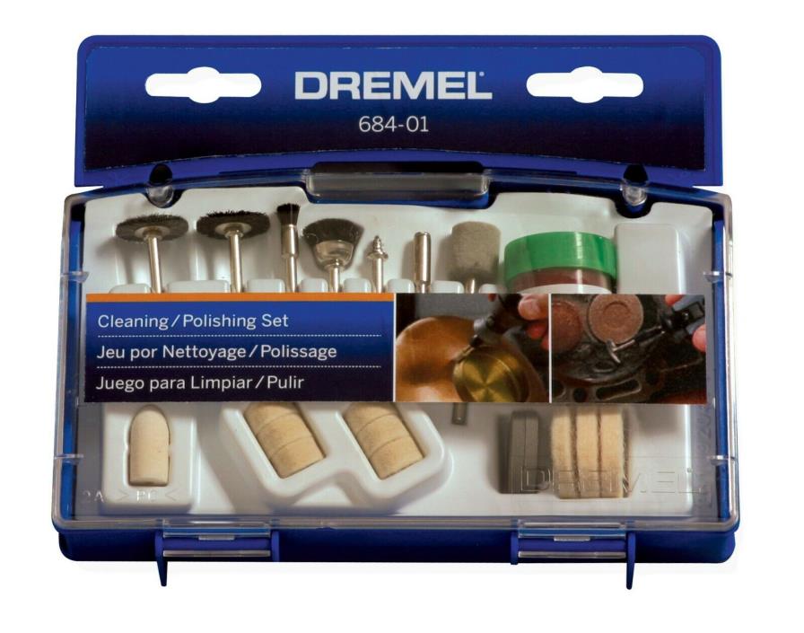 Dremel 20 Piece Set Cleaning And Polishing Bits 684 01