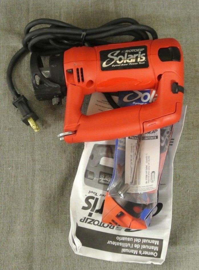 ROTOZIP SOLARIS SPIRAL SAW POWER TOOL SLS01 (92703-4 H)