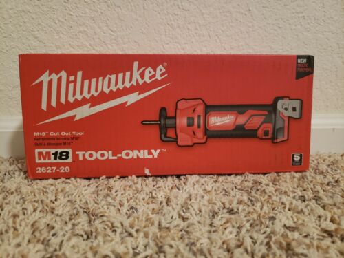 New Milwaukee 2627-20 M18 18 Volt Cordless Drywall Cut out Tool