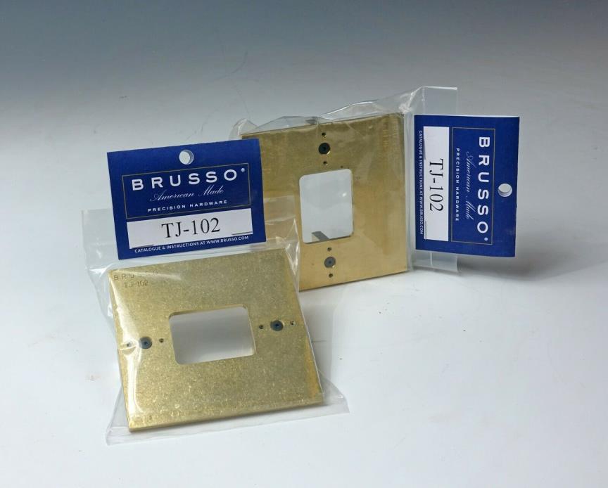 Brusso TJ-102 Hinge Mortising Template (Pair)