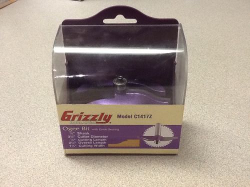 Grizzly Industrial Ogee Bit With Guide Bearing Model C1417z