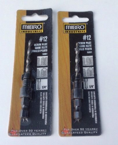2 Mibro Industries #12 Screw Pilot 158651
