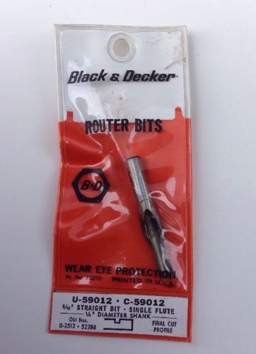 Black & Decker U-59012 3/16