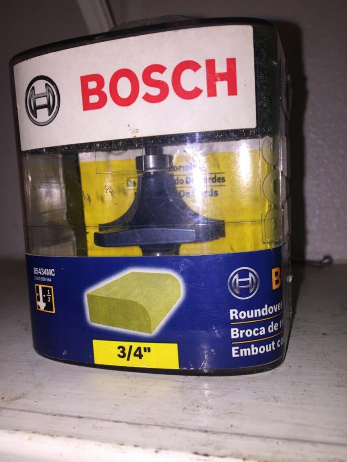 Bosch 85434M 2-inch Diameter 3/4-inch Cut Carbide Tipped Roundover Bit