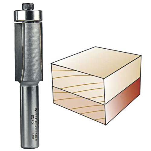 1/2S DOWNSHEAR FLUSH TRIM 2 FLUTE 3/4