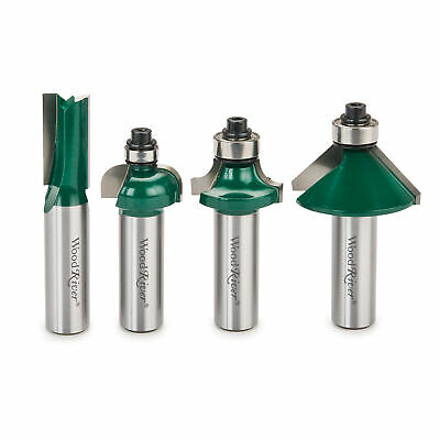 WoodRiver Router Bit Starter Set 1/2