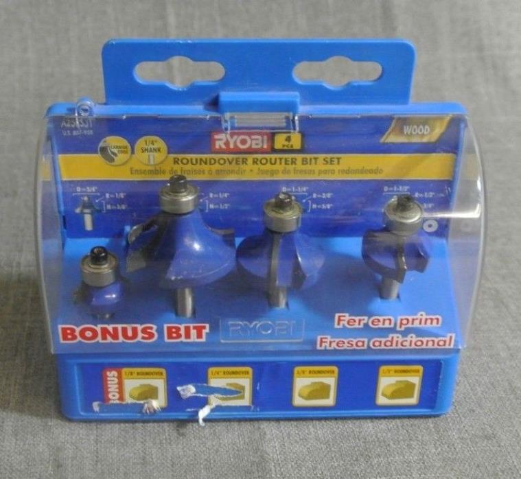 RYOBI A25RS31 ROUNDOVER ROUTER BIT SET (95880-3 H)