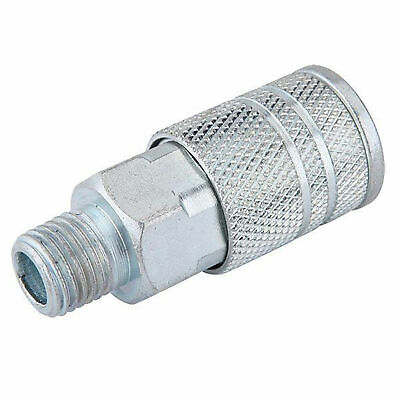 FREEMAN 1/4-Inch Industrial Air Coupler With Male 1/4-Inch NPT