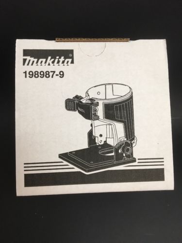 Makita Compact Router Tilt Base 198987-9 New