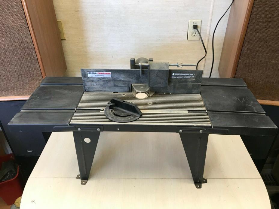 Rare Vintage Sears Craftsman Router Table No. 25479