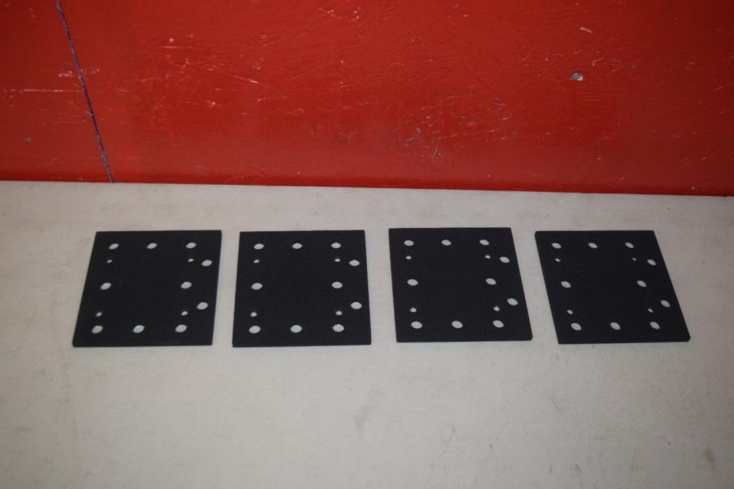 Ridgid R2501 R.O. Sander 4 Pack Replacement Pad with Cushion 200202538