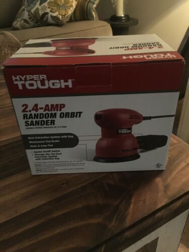 HYPER TOUGH 2.4 AMP RANDOM ORBIT SANDER