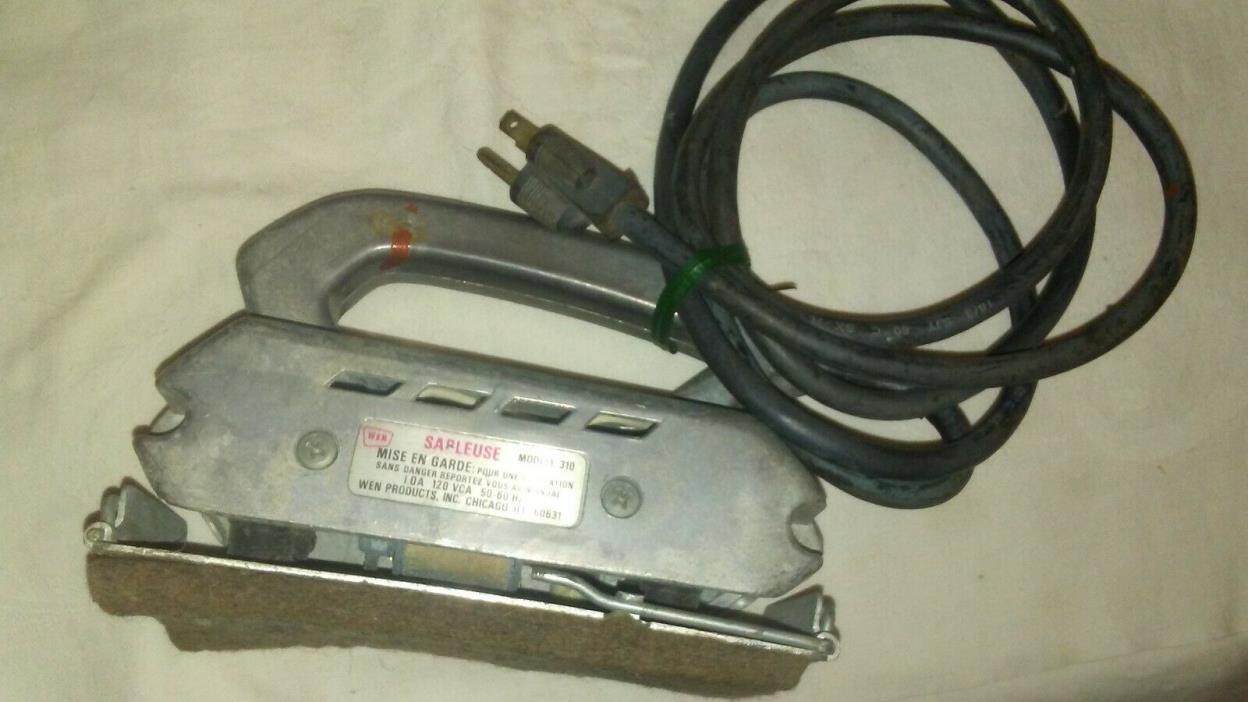 Vintage WEN Vibrating Sander Model 310  WEN Products, INC. Chicago ILL.