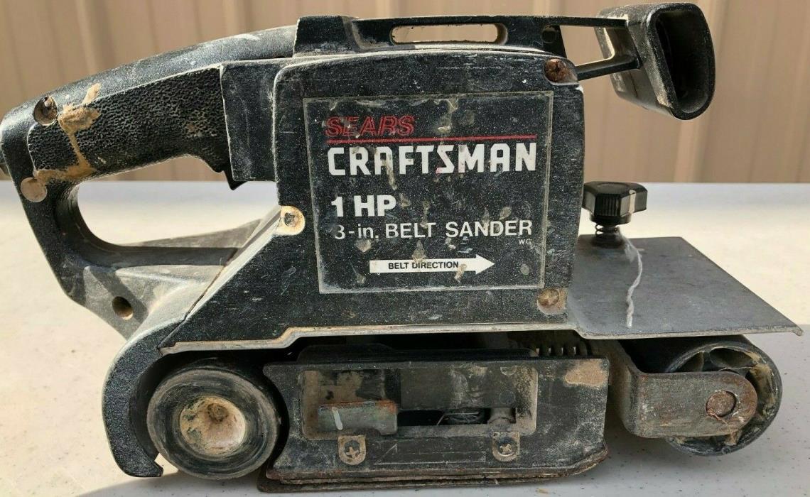 SEARS CRAFTSMAN 315.117151 3 in. BELT SANDER 3 x 21