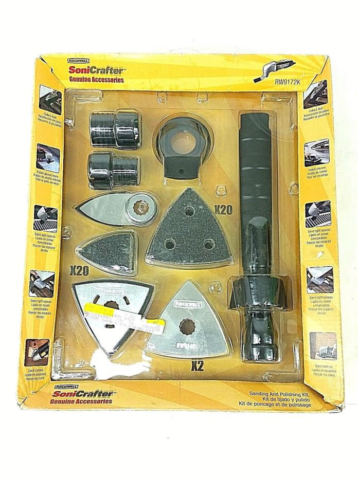 Rockwell SoniCrafter Genuine Sand And Polishing Accessories RW9172K