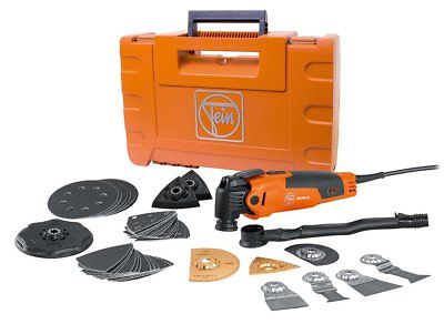 Fein 72295261090 MultiMaster Top StarlockPlus Oscillating Multi-Tool Kit, 350W