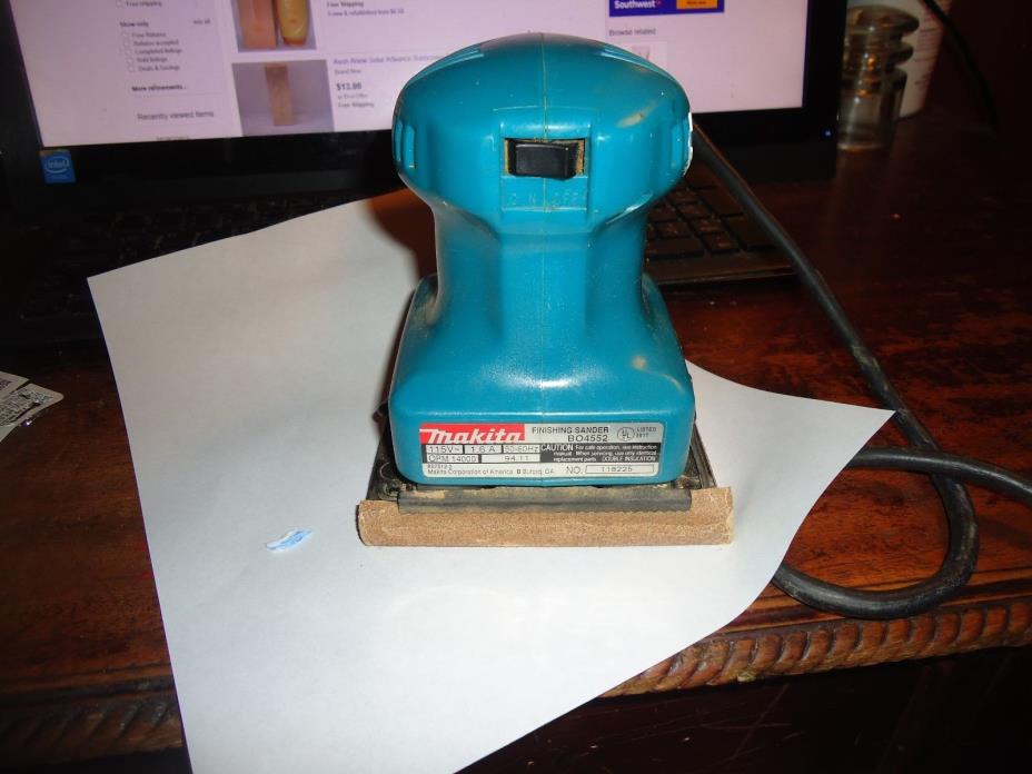 Makita BO4552 Finishing 1/4 Sheet Palm FINISHING Sander