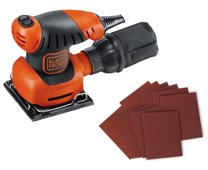 Black+Decker 1/4 Sheet Finishing Sander NEW