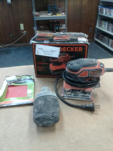 Black And Decker 1/4 Sheet Sander Bdeqs300 *149571