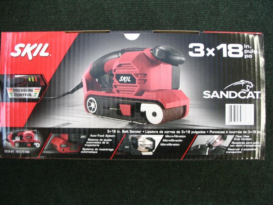 SKIL SandCat 3 x 18 in. Belt Sander with Dust Collector - new
