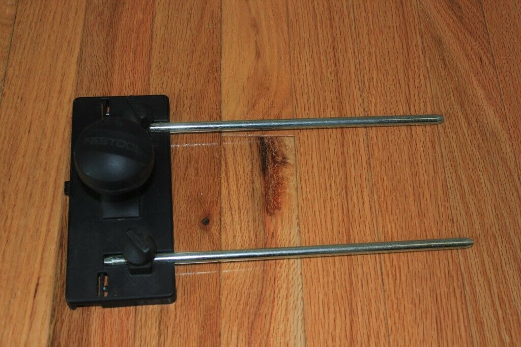Festool OF-1010 router guide stop with two rods