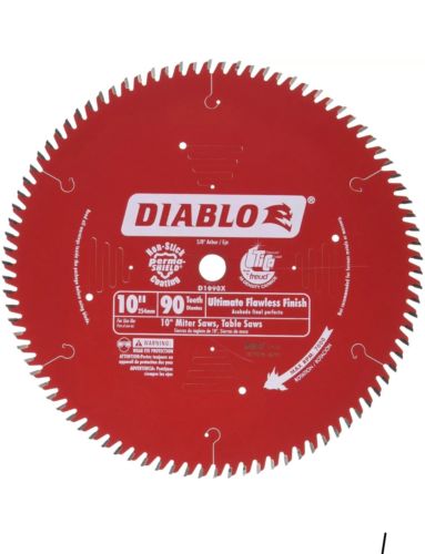 Freud  D1090X Ultra Fine 90 Teeth Circular Saw Blade for Wood and Wood