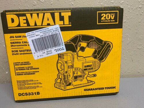 DeWalt DCS331B 20V Cordless Battery Variable Speed Jig Saw Max 20 Volt Blade New