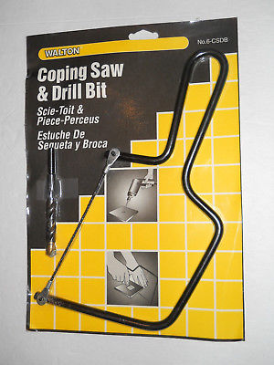 TILE COPING SAW AND DRILL BIT 