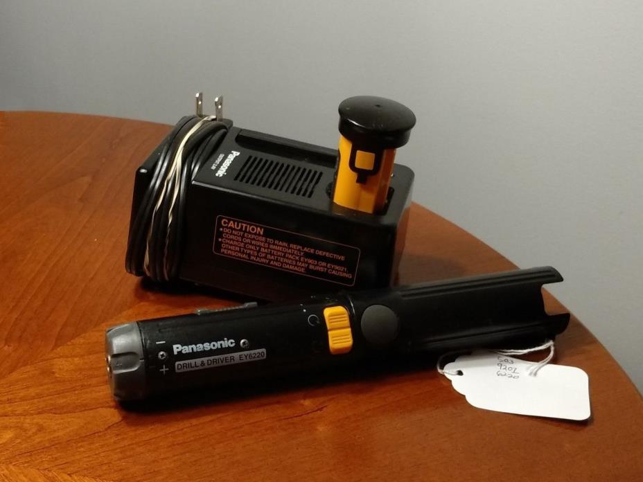 Cordless Screw Drill/Driver Kit,2.4V,1.2A/hr PANASONIC EY6220N