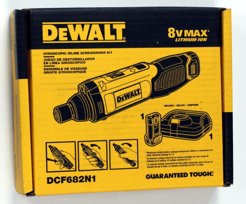 NEW  DeWalt 8V Li-Ion 1/4