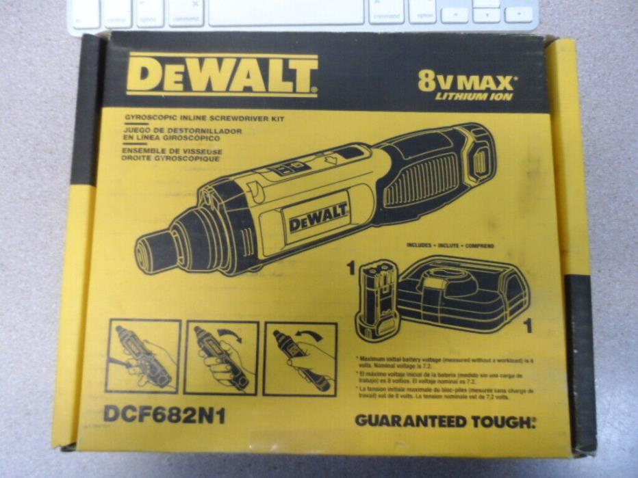 DEWALT DCF682N1 8V MAX Lithium-Ion 1/4