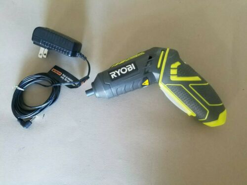 RYOBI QUICK TURN 4-Volt Lithium-Ion 1/4 in Cordless Screwdriver WITH CHARGER