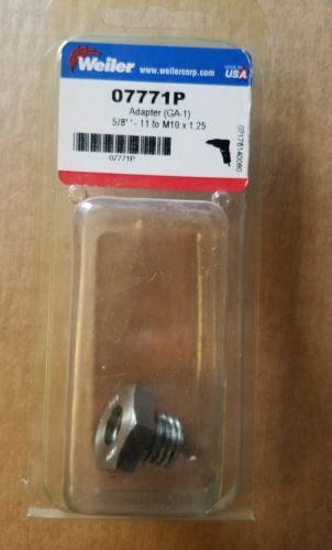 WEILER 07771p Adapter 5/8-11 to M10 X 1.25 angle grinder threaded arbor hole