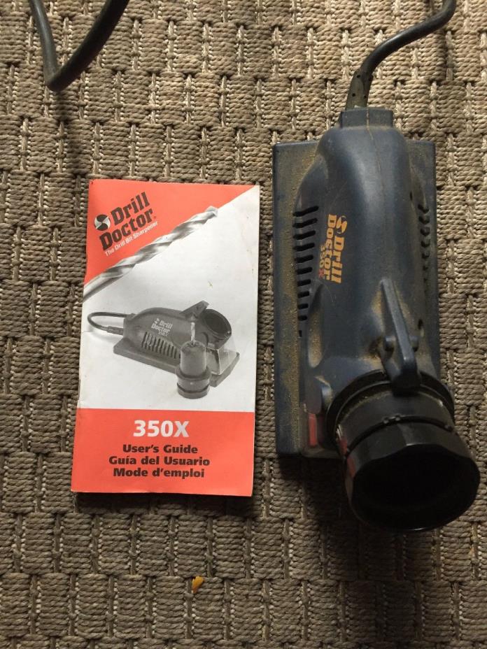 Drill Doctor 350x  please read listing for condition
