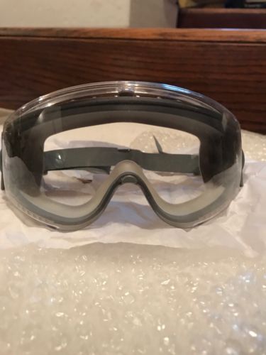 Uvex Stealth Gray Body Safety Goggles S3960C High Impact