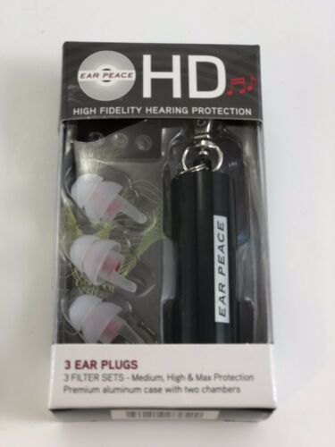 EarPeace HD Concert Ear Plugs - High Fidelity Hearing Protection