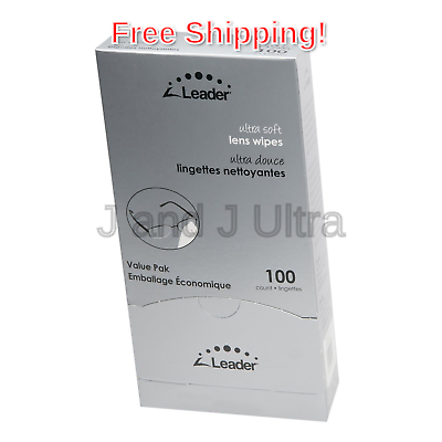 Leader 34415AMUS Ultra-Soft Lens Wipes and Towelettes, 9.25
