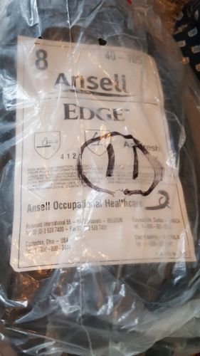 Ansell -40-105-8 Edge Nitrile Gloves 11 pairs new