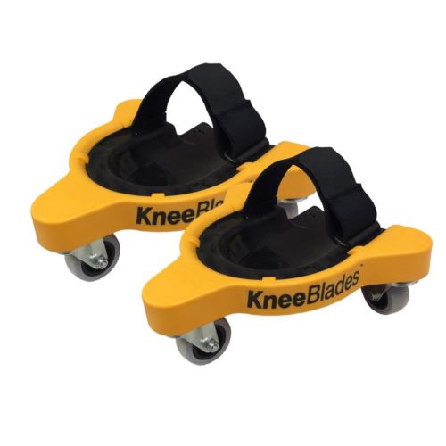 Knee Pads KneeBlades - Gliding Rolling Wheeled Durable Pair Padding Flexible